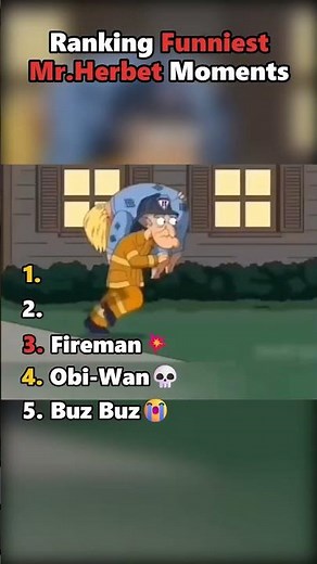 Ranking the FUNNIEST Mr Herbet Moments 💀😂 #familyguys #fyp #viral #funny