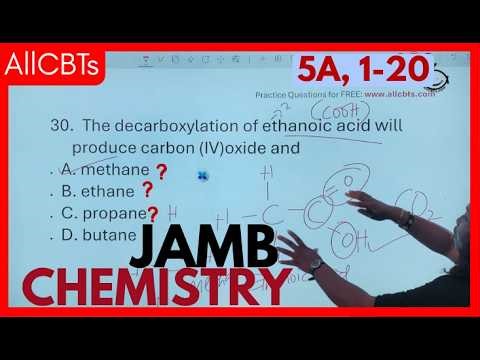 40 Most Expected JAMB 2026 Chemistry Questions & Answers - 5A