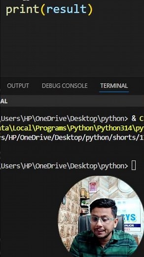 Ye Python Code 5 Print Karta Hai… Phir Bhi Result None Kyun? 😱 #coding #programmingtricks
