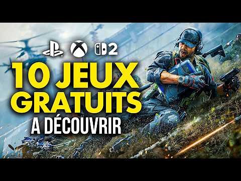 Jouez sans DÉPENSER 😎 10 JEUX totalement gratuits sur PlayStation 5, Xbox Series et Switch 2 !