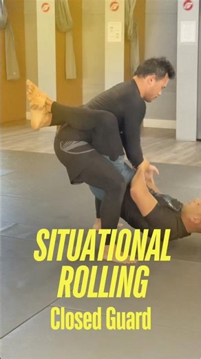 Situational Rolling 1: Closed Guard #bjj #jiujitsu #train #situational #rolling #closedguard