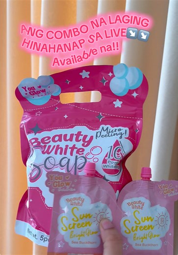 Beauty White Soap and Sunscreen Combo for Glowing Skin