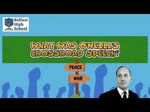 WHAT WAS THE CROSSROADS SPEECH OF 1968?