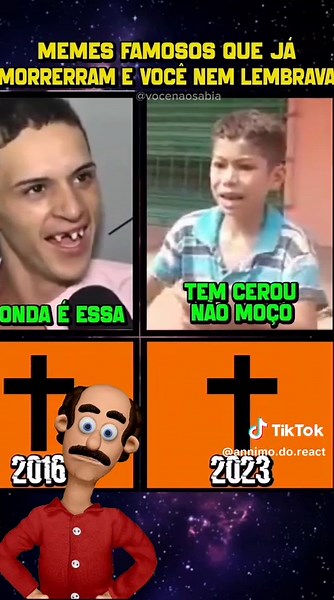 Memes Famosos e as Mortes que Você Ignorava