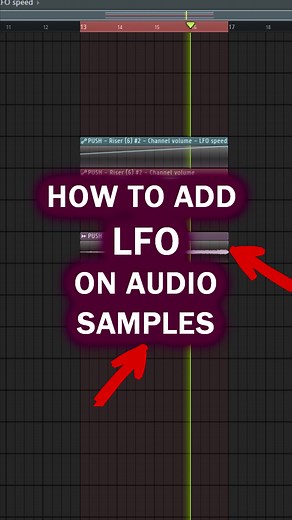 How to add lfo on samples #flstudio #musicproducer #fyp #foryou #edm #musicproduction #producer