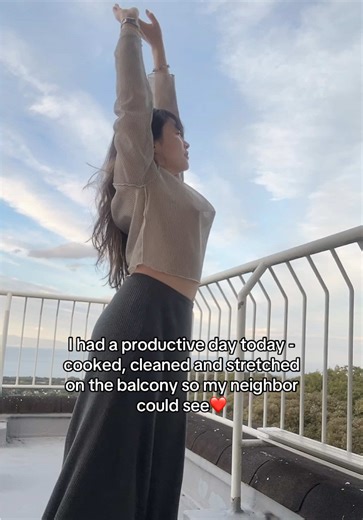 A Day of Productivity: Cooking, Cleaning, and Stretching