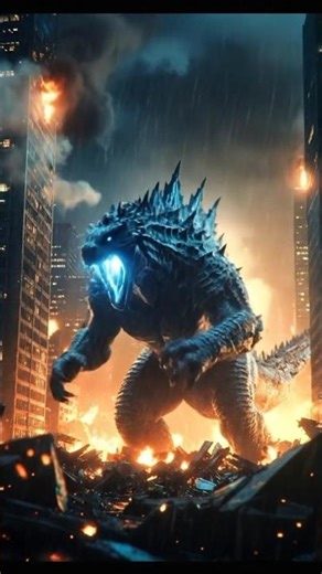 Giant Monster Attack in City ⚠️#Monster #VFX #CGI #GiantMonster #Kaiju #Shorts #Viral #EpicHollywood