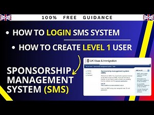 How to Login SMS System | Create | Amend Deactivate Level 1 User | Part 1