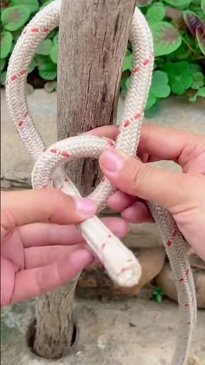 Learn a clothesline knot easily
