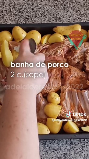 Cabrito Assado no Forno com Batatinhas