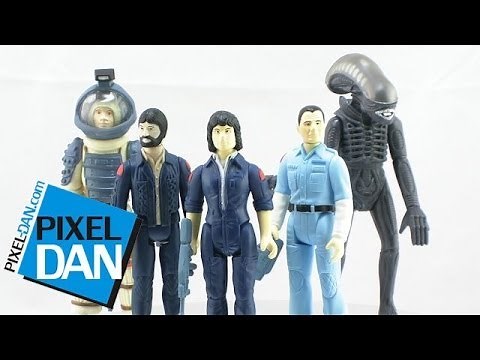 Super 7 Funko Alien ReAction Wave 1 Figures Video Review