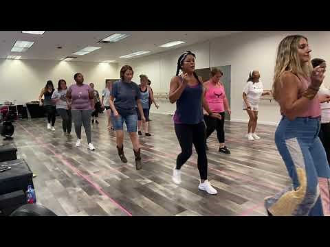 Hey Baby Line Dance Tutorial with Music by Bruce Channel