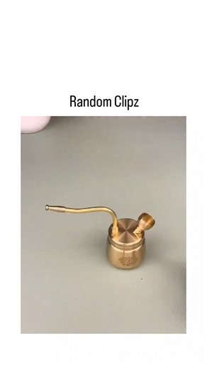 TrendTok Hub 🚀 on Instagram: "This post shares a 32-second video of meticulous brass mini hookah assembly, aligning with randomlyclipz 's "no context, just vibes" style, drawing 4.6 million views through satisfying craftsmanship visuals. Replies predominantly feature affiliate Amazon links to the $11.99 BETEAM portable shisha pipe, a compact water-filtered device for tobacco or herbs, boosting its viral marketing via user curiosity. Scientific reviews, like a 2019 WHO report, note hookahs filte