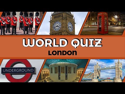 LONDON QUIZ - 20 TRIVIA Qs | #A12 - How much do you know about London?