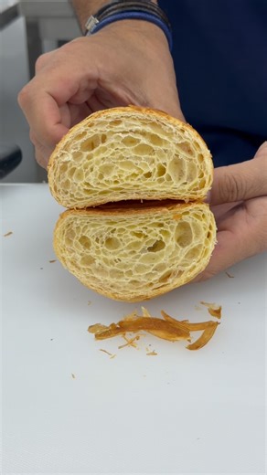 2.3K views · 38 reactions | Crunch… #crunch… sound on  The #music  of #croissant 縷 It’s #Breakfast time! @alwazzancatering #frenchart #inthekitchen #Kuwait | NoGarlicNoOnions | Facebook