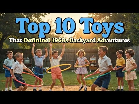 10 Toys from the 1960s That Defined Backyard Adventures (You’ll Miss These!)