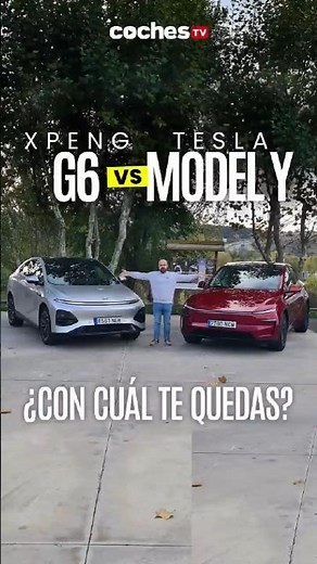 Xpeng G6 vs Tesla Model Y | ¿Con cuál te quedas?