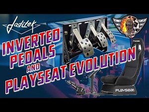 Jaditek Inverted Pedal Mod Mounting to Playseat Evolution Hack for Logitech G27 G920 G923