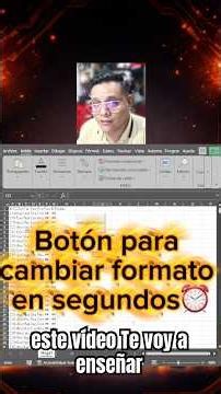 Utiliza una macro sencilla para crear un botón que cambie el formato de tus tablas 📊 #excel