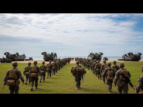 Iran on High Alert! U.S. Navy LCAC Units Launch Massive Pacific Operation
