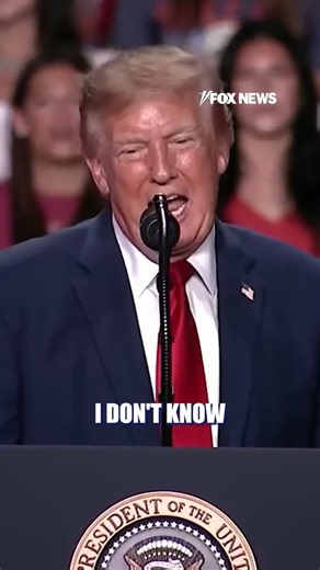 Trump says Melania corrected his pronunciation #shorts
