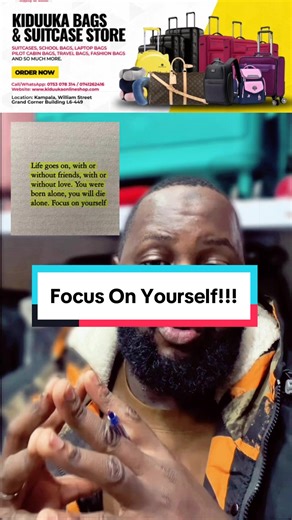 Life goes on… with or without friends. With or without love. You were born alone. You will die alone. That’s not sadness. That’s power. 💪🔥 Stop begging for attention. Stop chasing people who don’t clap for you. Stop shrinking so others feel comfortable. Build yourself. Discipline yourself. Educate yourself. Invest in yourself. Because when life becomes hard, it won’t be your friends fighting for your dreams — it will be YOU. Respect people. Love people. But never depend on people for your dest