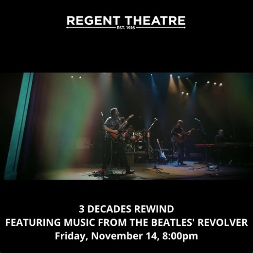A powerhouse tribute to the golden age of rock, delivering unforgettable live performances of the most iconic hits from the ’60s, ’70s, and ’80s. https://ow.ly/Ulmj50XmcPZ | Regent Theatre Arlington