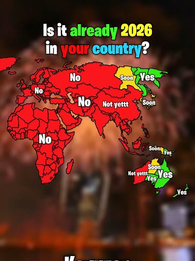 Explore How Countries Mark 2026 with Unique Maps