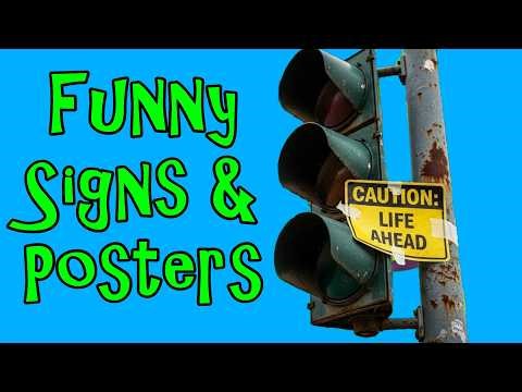 Funny Signs And Posters To Help You Laugh At Life
