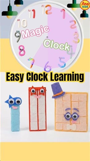 Learn to Tell Time! ⏰ Tick Tock Magic Clock Song for Kids