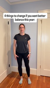 If balance exercises feel too easy or suddenly way too hard, there are lots of variables you can change besides just the number of reps. Your brain uses three main systems to balance: 👀 vision (the environment around you) 👂 vestibular (inner ear, head position & head movement) 🦶 proprioception (body awareness/position sense) When you change one variable at a time, you ask the brain to rely more on one system. That’s how balance actually improves, by finding what makes you a little off balance