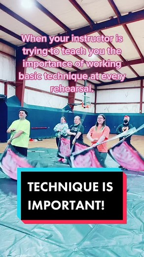 Color Guard Technique with Band Shoppe Flags