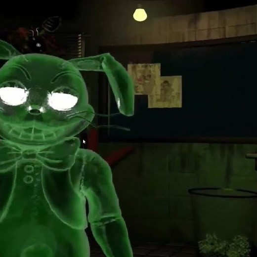 Glitchtrap in FNaF 3 (FNaF Jumpscares)