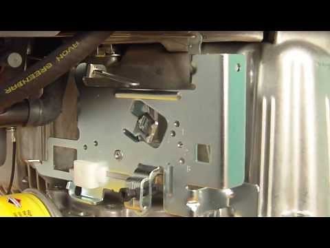 How to properly install a lawn tractor engine