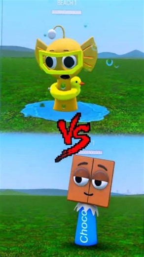 🍫Sprunki Chocolate VS Sprunki Beach🐥│Garry's Mod NPC Fights #sprunki