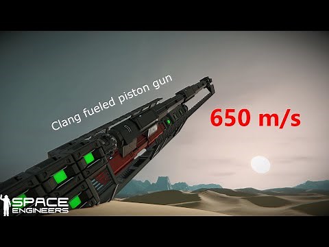 The Most Powerful Clang Gun In Space Engineers