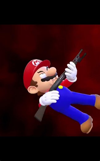 Mario The Wick (Next Mario Kills Alphabet Lore R)