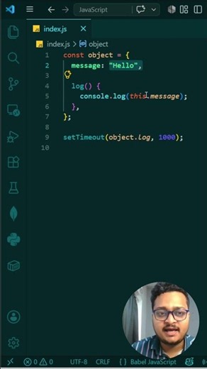 Javascript Interview Question asked in FAANG | #javascript #shorts #coding