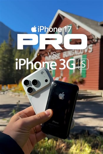 iPhone 17 Pro vs iPhone 3GS – 16 Years of Evolution Compared