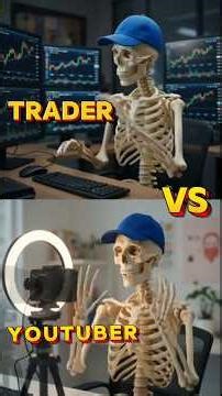 Trader vs YouTuber… who actually earns more before 30? 😳