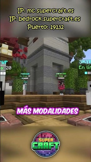 🔥 MEJOR SERVER SURVIVAL Y MÁS ✅Java y Bedrock/PE 1.16 a 1.21