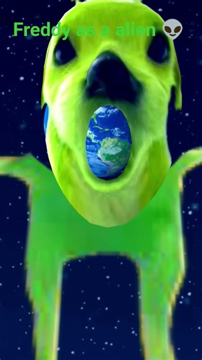 Alien freddy #fnaf #fivenightsatfreddys #steakwad