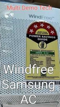 Samsung WindFree AC 2026 Model: 1.5 Ton 5 Star Review ❄️#samsungacwindfree #multidemotech #windfree