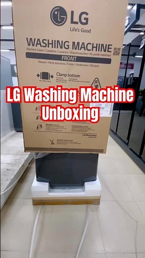 Lg 8 kg top loading washing machine unboxing #lgwashingmachine #washingmachine #lg