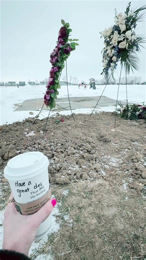 Only been 2 weeks and I miss you more than ever • will forever still spend Starbucks dates with you ❤️#pinkskies #mom