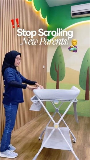 Ganti popok no ribet dengan Mamiko Portable Diaper Table🧑‍🍼#fanybabyshop #babyshop #baby #mom