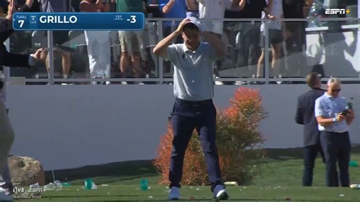 Cleanup on hole 16‼️ Emiliano Grillo's hole-in-one had the stadium hole rocking 😤 PGA TOUR | SportsCenter
