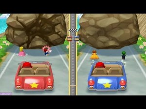 Mario Party 6 - Minigames - 2v2 - Rocky Road