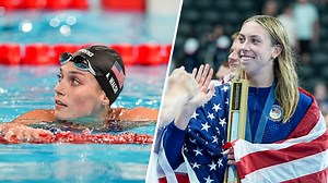 Gretchen Walsh says she swam to relay gold in sister Alex Walsh's honor after DQ
