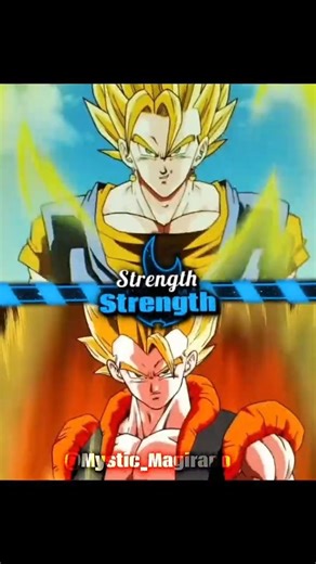DBZ Gogeta vs DBZ Vegito #dragonball #goku #vegeta